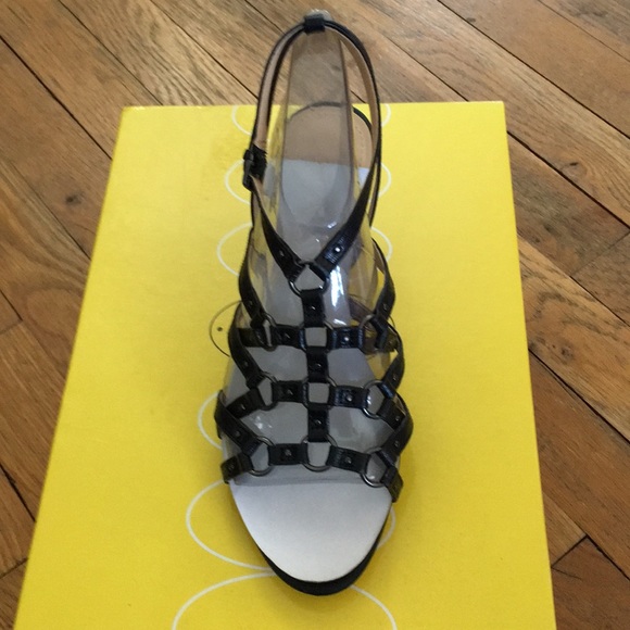 Circa gladiator strappy sandal - black- size 6.5 - Picture 1 of 3